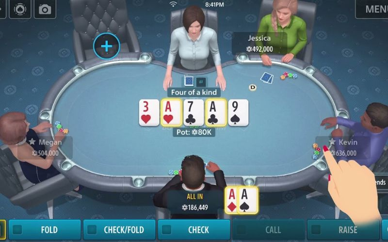 Bảng xếp hạng thứ tự bài trong poker