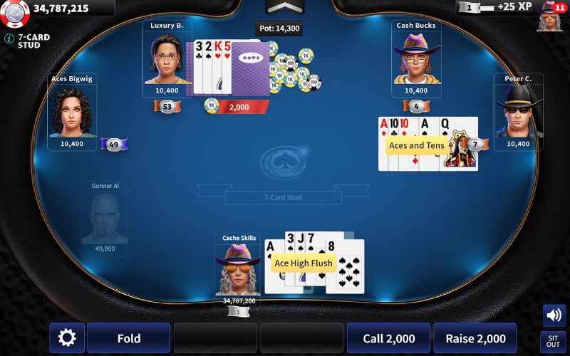 Thứ tự bài poker từ cao đến thấp